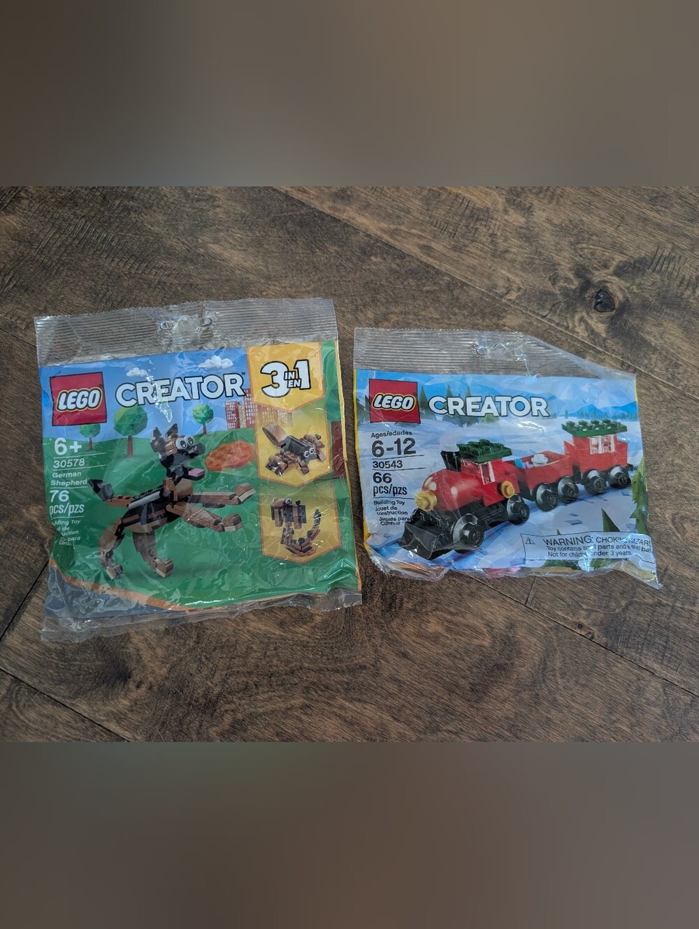 LEGO Creator Polybags 30578 and 30543